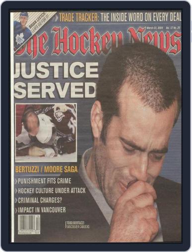 The Hockey News March 23rd, 2004 Digital Back Issue Cover