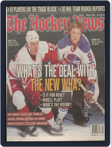 The Hockey News March 2nd, 2004 Digital Back Issue Cover