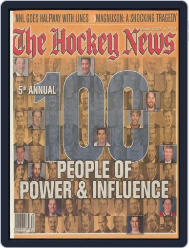 The Hockey News December 30th, 2003 Digital Back Issue Cover