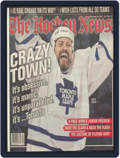 The Hockey News December 23rd, 2003 Digital Back Issue Cover