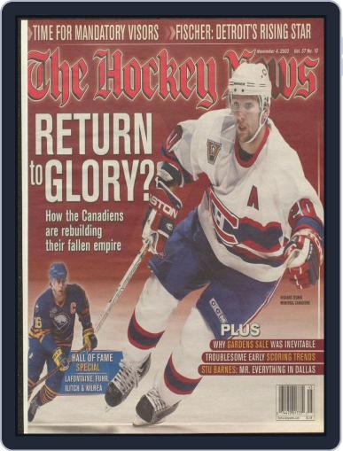 The Hockey News November 4th, 2003 Digital Back Issue Cover