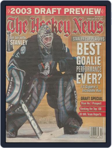 The Hockey News June 1st, 2003 Digital Back Issue Cover
