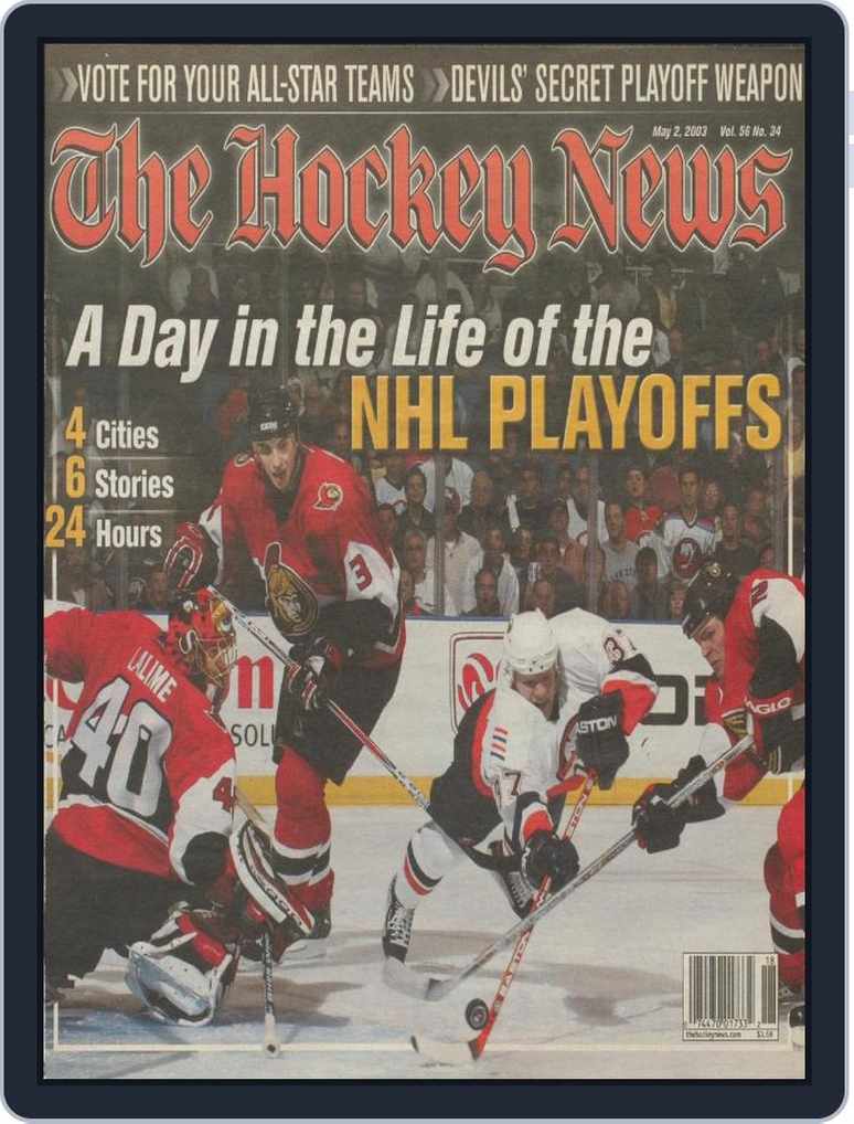 Hockey Life Vintage Magazine issue 4 2003 Chris Pronger 