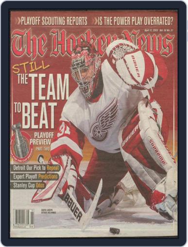 The Hockey News April 11th, 2003 Digital Back Issue Cover