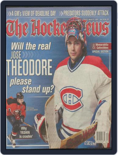 The Hockey News March 21st, 2003 Digital Back Issue Cover