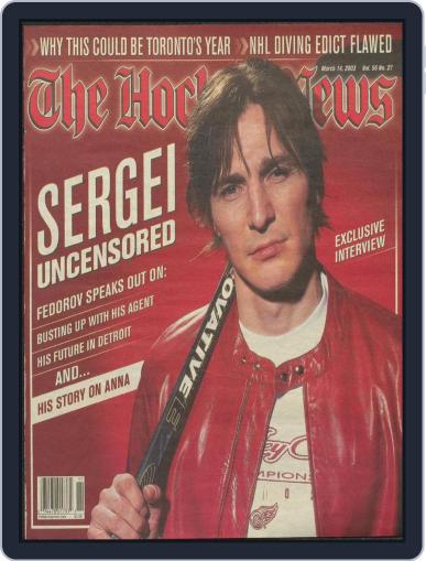 The Hockey News March 14th, 2003 Digital Back Issue Cover