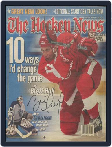 The Hockey News January 31st, 2003 Digital Back Issue Cover