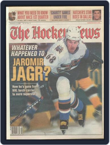 The Hockey News December 13th, 2002 Digital Back Issue Cover