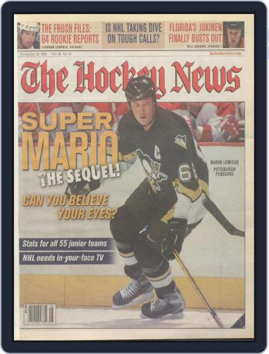 The Hockey News November 29th, 2002 Digital Back Issue Cover