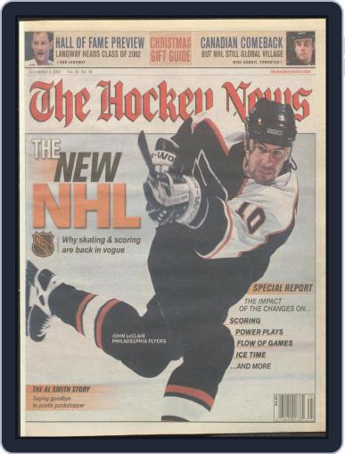 The Hockey News November 8th, 2002 Digital Back Issue Cover