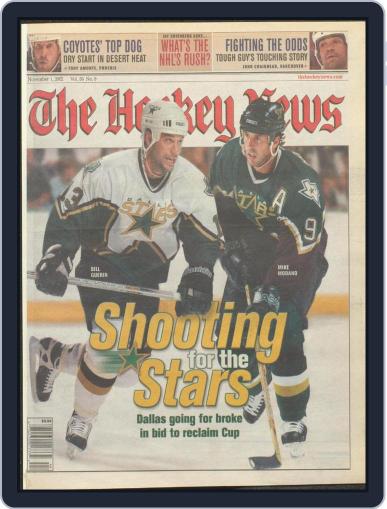 The Hockey News November 1st, 2002 Digital Back Issue Cover