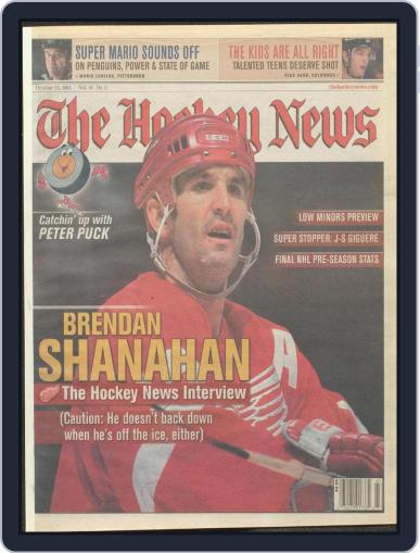 The Hockey News October 26th, 2002 Digital Back Issue Cover