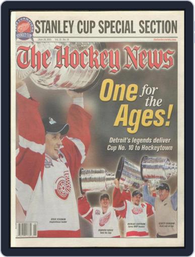 The Hockey News June 28th, 2002 Digital Back Issue Cover