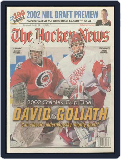 The Hockey News June 1st, 2002 Digital Back Issue Cover