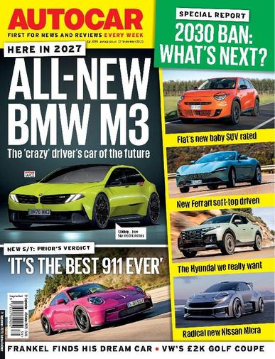 Autocar September 27th, 2023 Digital Back Issue Cover