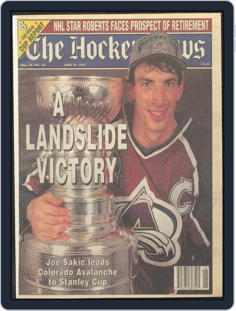 1996 NHL STANLEY CUP PLAYOFF EDITION MAGAZINE 1996 MARK MESSIER COVER