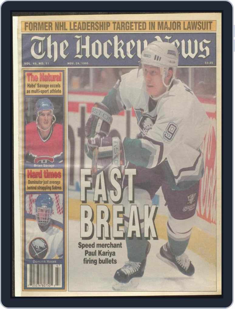The Hockey News November 24, 1995 (Digital) 