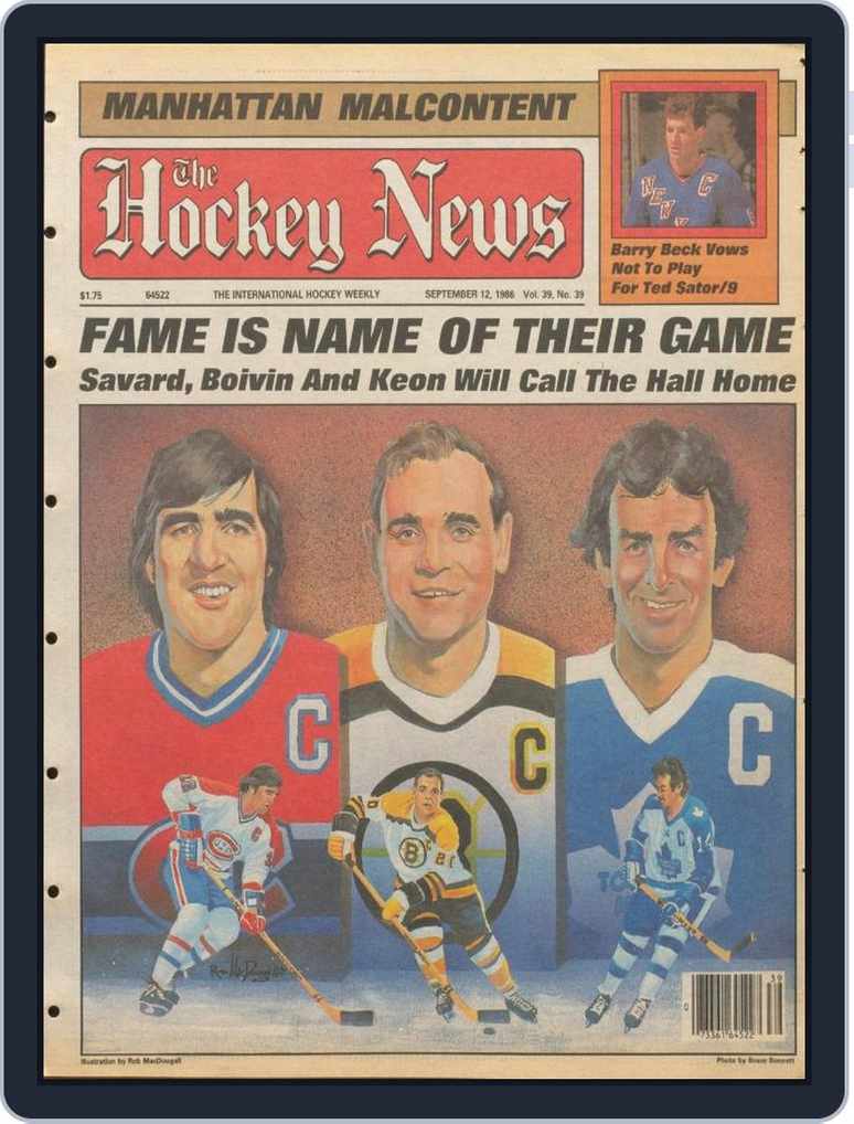 Hockey Hall of Fame - Stanley Cup Journals: 39