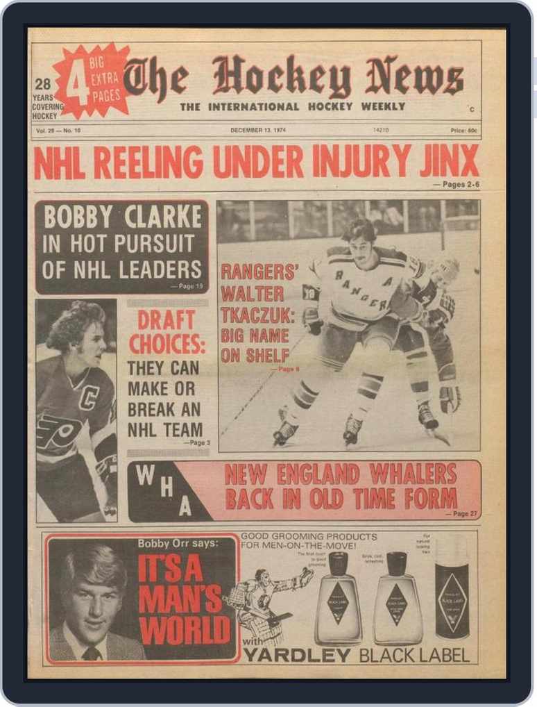 The Hockey News December 13, 1974 (Digital) 