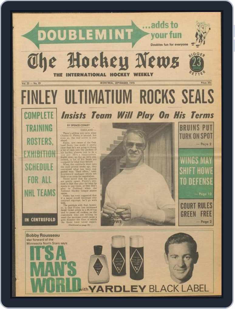 1967-68 Tim Ecclestone Game Worn St. Louis Blues Jersey. Hockey