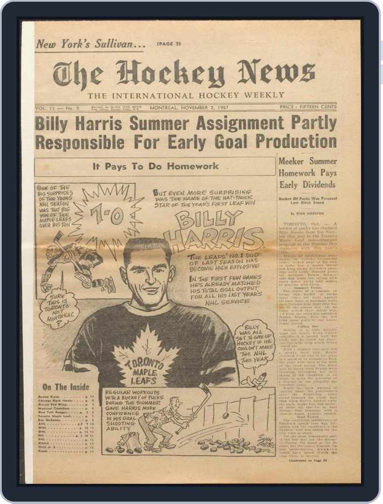 The Hockey News November 2, 1957 (Digital) - DiscountMags.ca