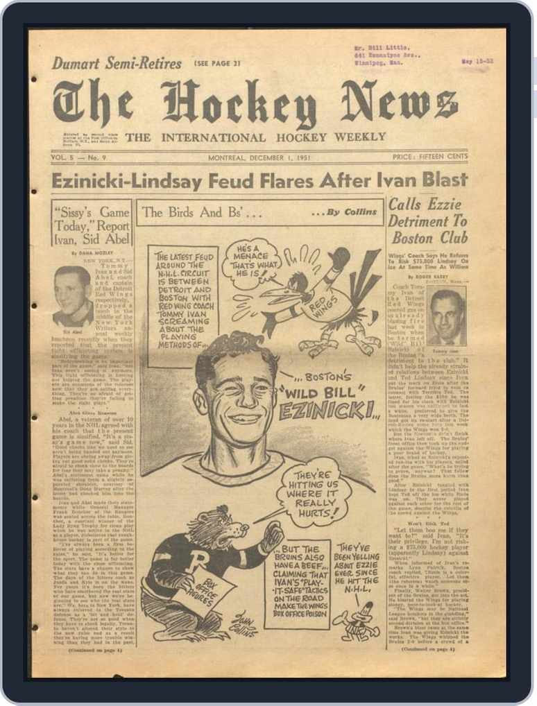 The Hockey News December 1, 1951 (Digital) - DiscountMags.com