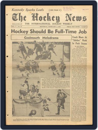 The Hockey News February 4th, 1950 Digital Back Issue Cover