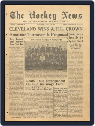 The Hockey News April 14th, 1948 Digital Back Issue Cover