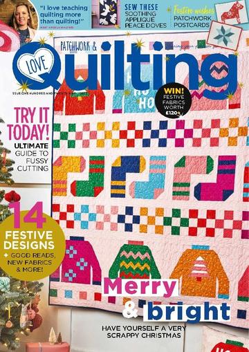 Love Patchwork & Quilting September 15th, 2023 Digital Back Issue Cover