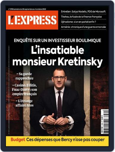 L'express September 28th, 2023 Digital Back Issue Cover