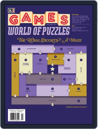 Games World of Puzzles December 1st, 2023 Digital Back Issue Cover
