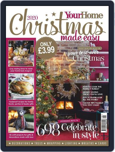 Your Home Christmas Made Easy United Kingdom September 25th, 2020 Digital Back Issue Cover