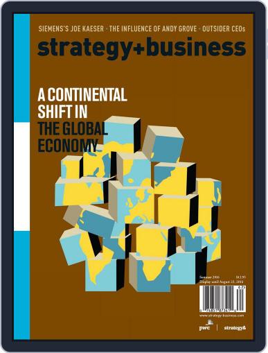 strategy+business May 27th, 2016 Digital Back Issue Cover