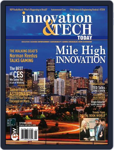 Innovation & Tech Today April 7th, 2015 Digital Back Issue Cover