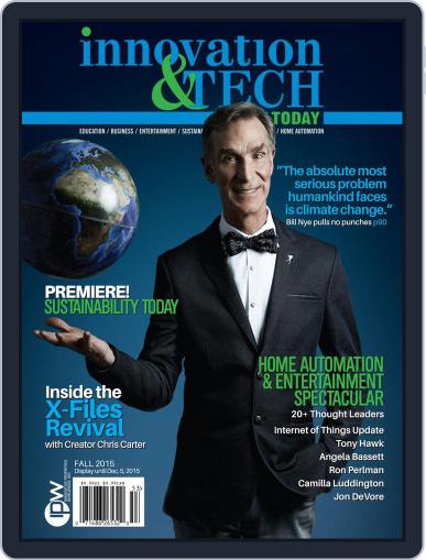 Innovation & Tech Today October 22nd, 2015 Digital Back Issue Cover