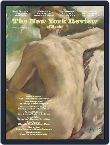 The New York Review of Books October 19th, 2023 Digital Back Issue Cover