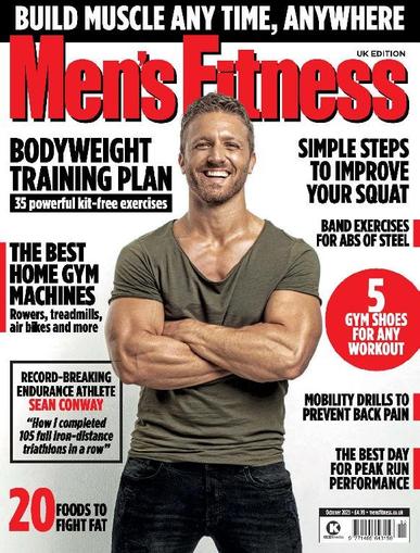Men's Fitness UK September 29th, 2023 Digital Back Issue Cover