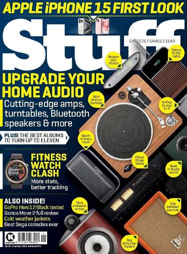 Stuff UK November 1st, 2023 Digital Back Issue Cover