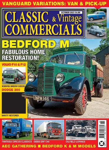Classic & Vintage Commercials October 1st, 2023 Digital Back Issue Cover