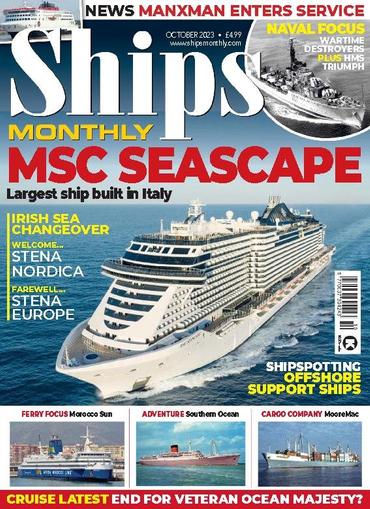 Ships Monthly October 1st, 2023 Digital Back Issue Cover
