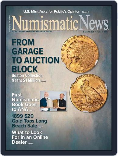 Numismatic News October 10th, 2023 Digital Back Issue Cover