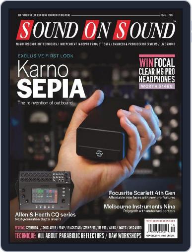 Sound On Sound USA October 1st, 2023 Digital Back Issue Cover
