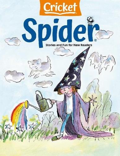 Spider Magazine Stories, Games, Activites And Puzzles For Children And Kids October 1st, 2023 Digital Back Issue Cover