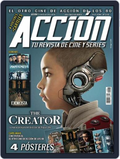 Accion Cine-video October 1st, 2023 Digital Back Issue Cover