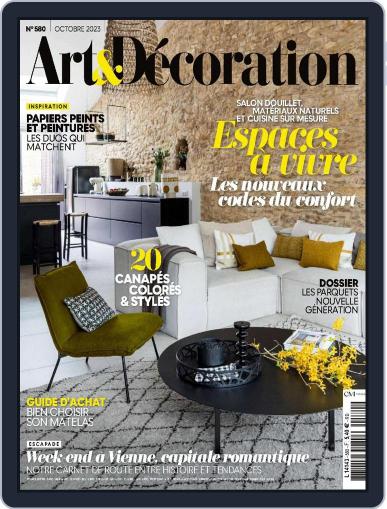 Art & Décoration October 1st, 2023 Digital Back Issue Cover