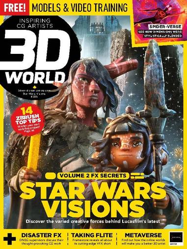 3D World December 1st, 2023 Digital Back Issue Cover