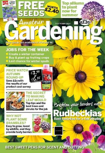 Amateur Gardening October 7th, 2023 Digital Back Issue Cover