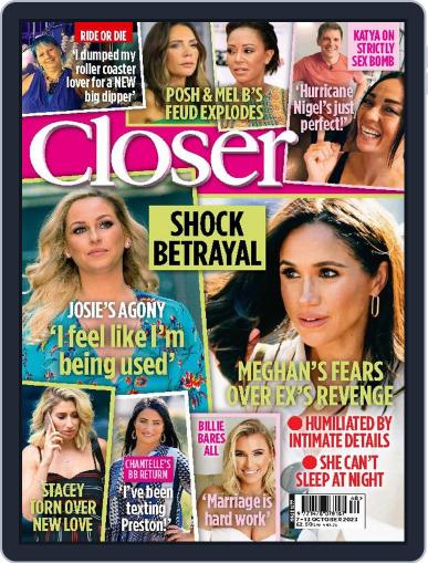 Closer October 7th, 2023 Digital Back Issue Cover