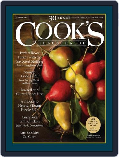 Cook's Illustrated November 1st, 2023 Digital Back Issue Cover