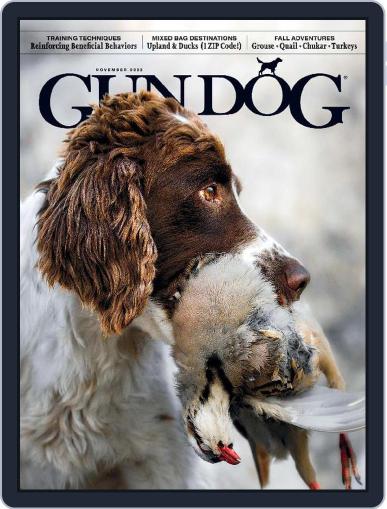 Gun Dog November 1st, 2023 Digital Back Issue Cover